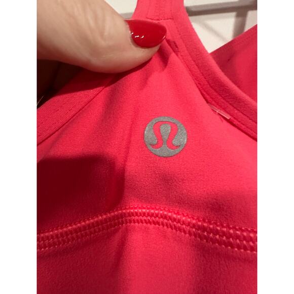 Lululemon Flow Y Longline Bra Size 6 - Picture 3 of 4